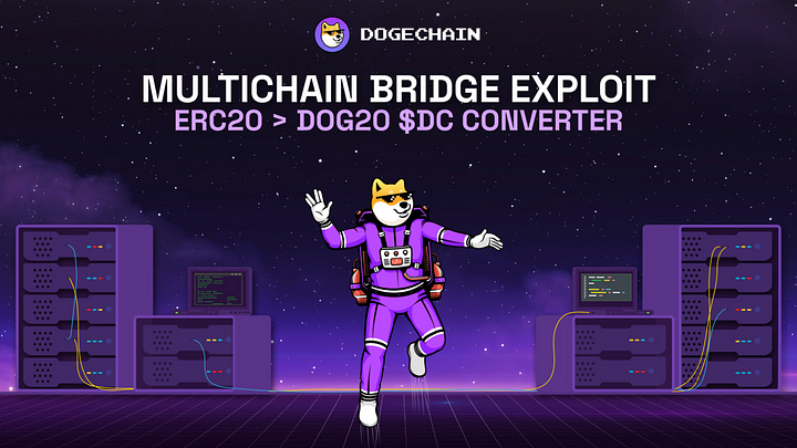 DC Dogechain Multichain Bridge - DOGE Dogecoin 