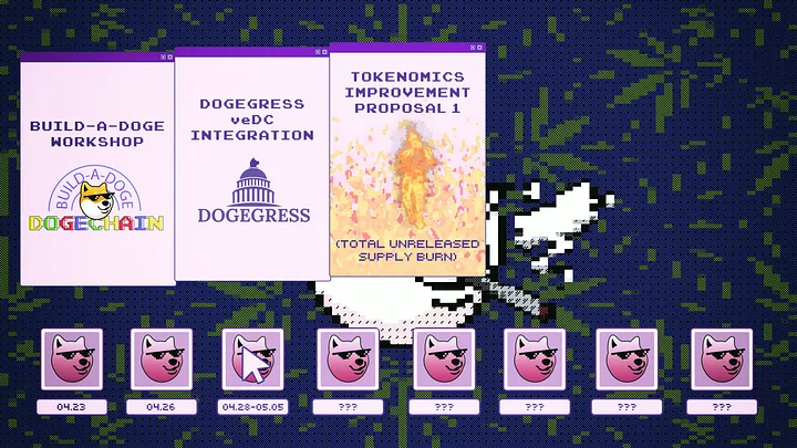 Dogechain DC 4/20 Roadmap - DOGE Dogecoin